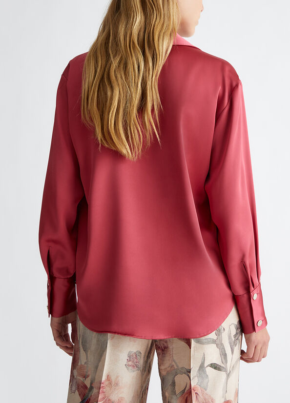 Camicia in raso