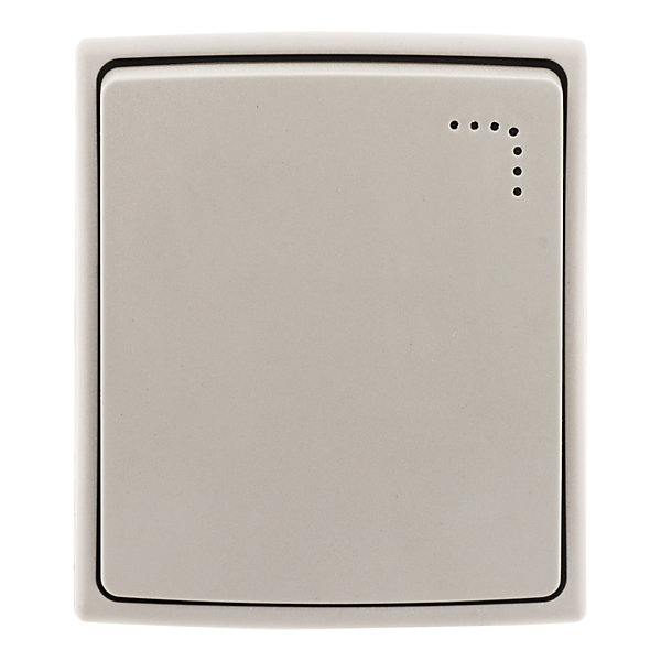 Bouton poussoir à voyant étanche IP55 - Orok - Zenitech