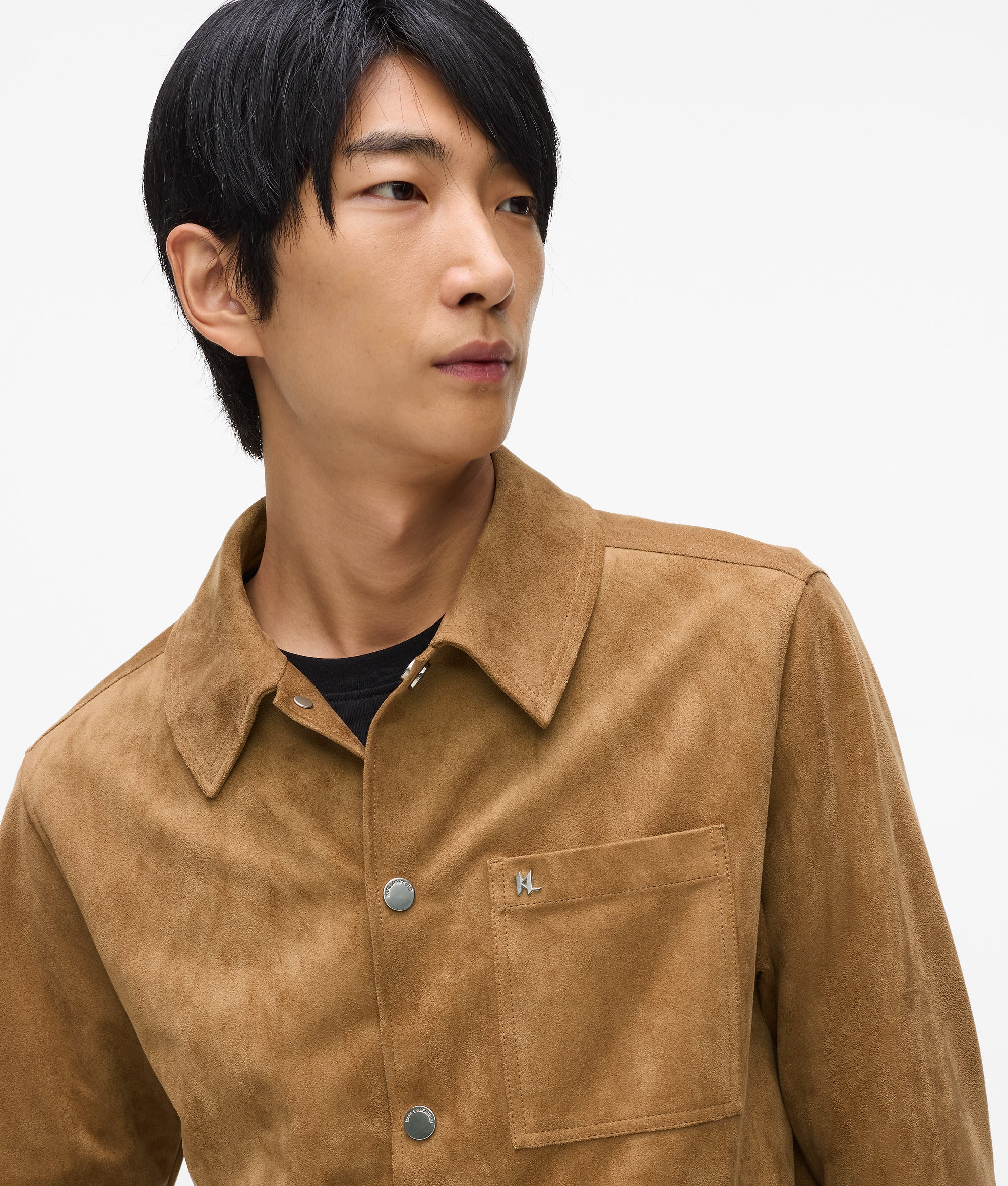 Veste camionneur imitation daim