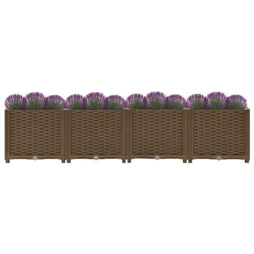 NNEVL Raised Bed 160x40x38 cm Polypropylene
