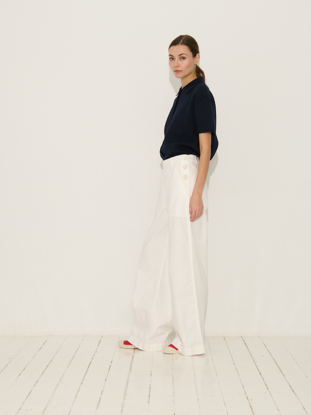 Pantalon pacome blanc