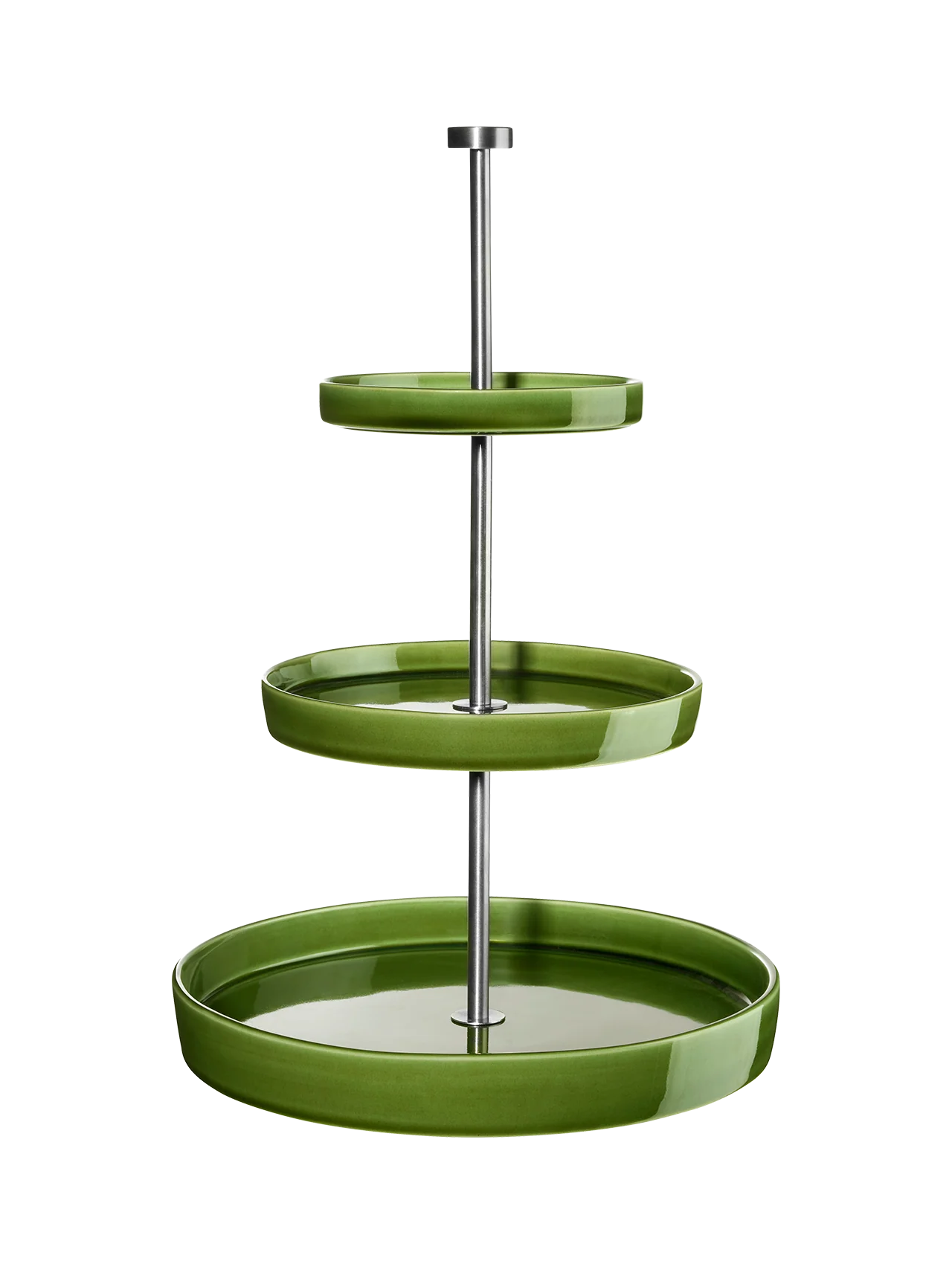 etagere, 3-stufig, verde
