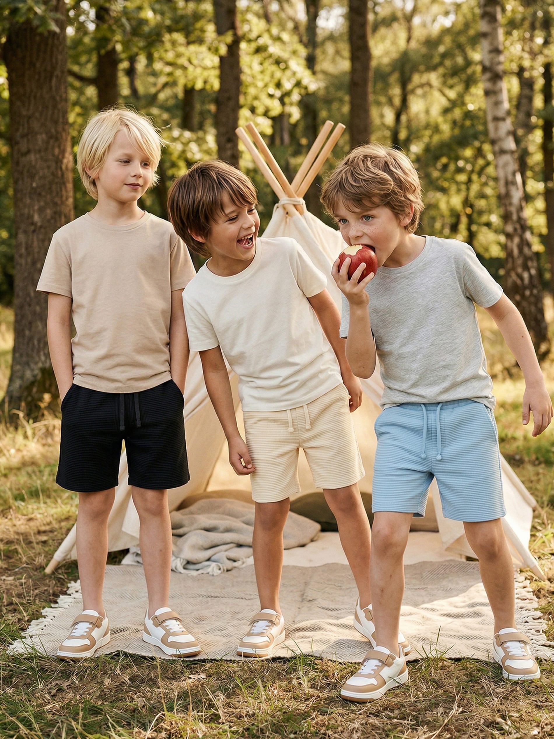 Bawełniane szorty 3 pack