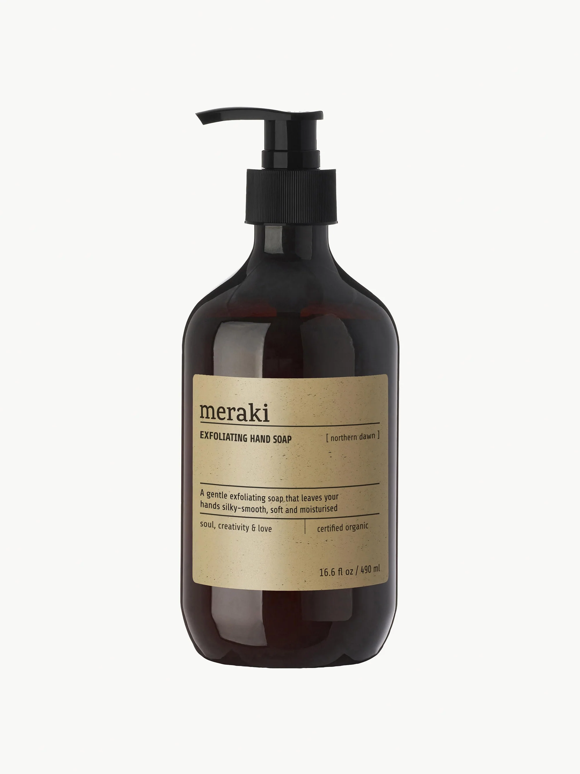 Peeling-Handseife Northern Dawn (Orange, Zedernholz & süßer Balsamico)