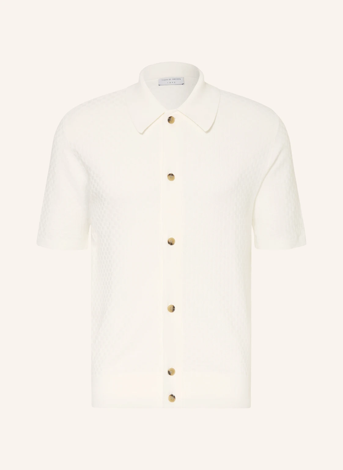 TIGER OF SWEDEN Strickhemd ARAAWEN Slim Fit