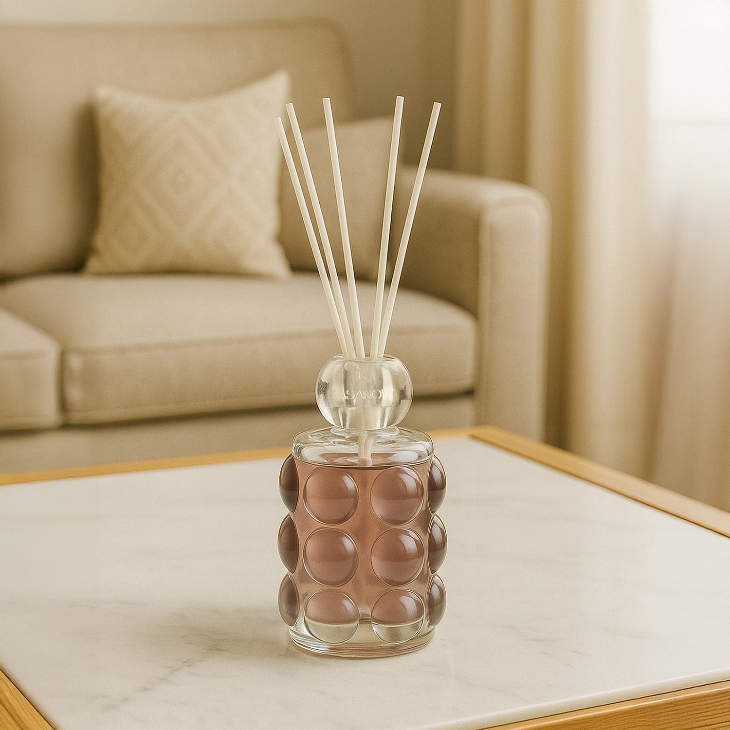 Diffusore per ambienti Ambranera da 220 ml, Design Luca Trazzi