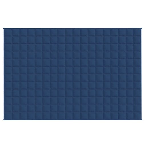 NNEVL Weighted Blanket Blue 120x180 cm 9 kg Fabric
