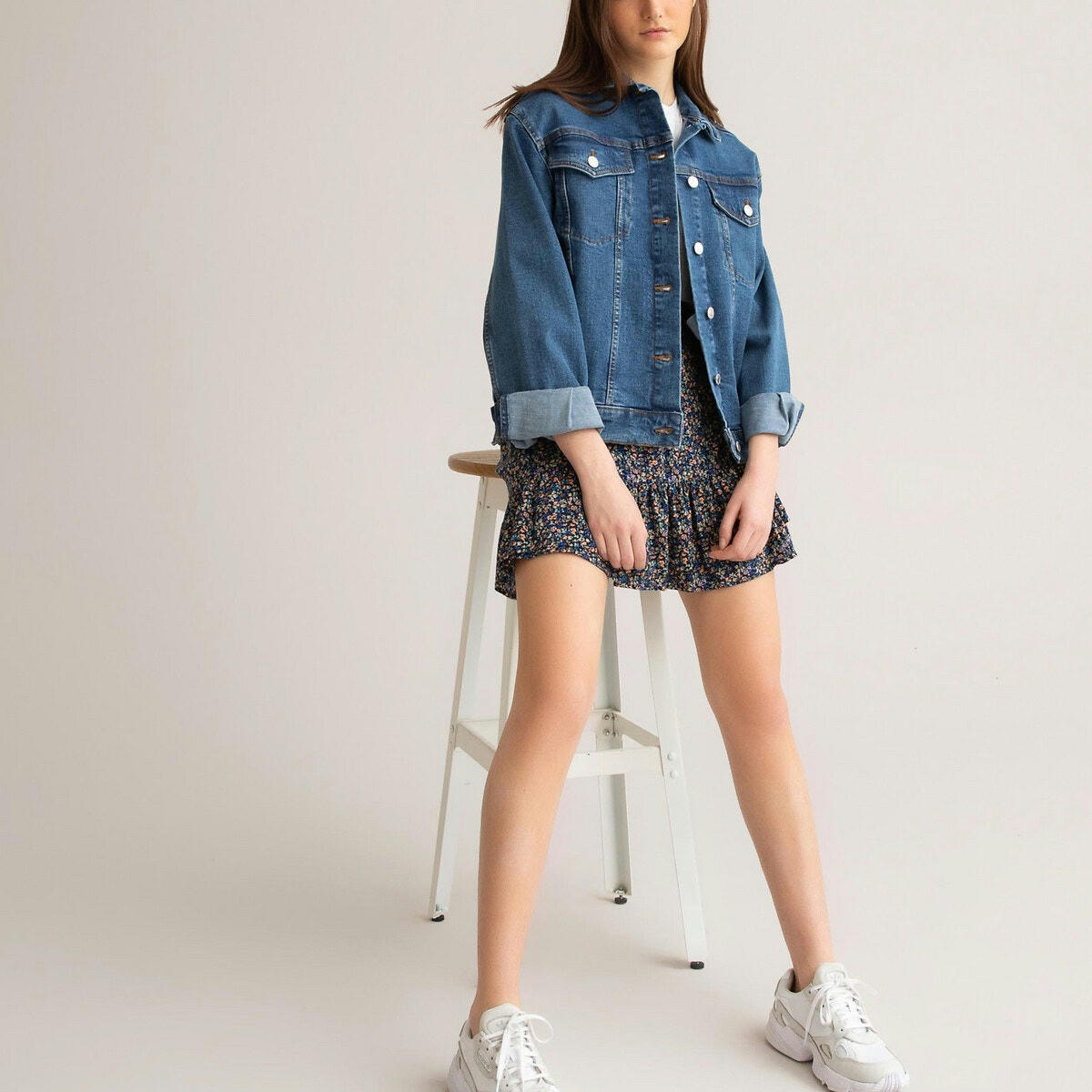 Veste en jean coupe oversize