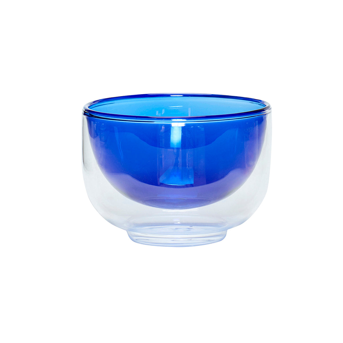 Hübsch glazen kom Kiosk - glas - ø13xh9cm