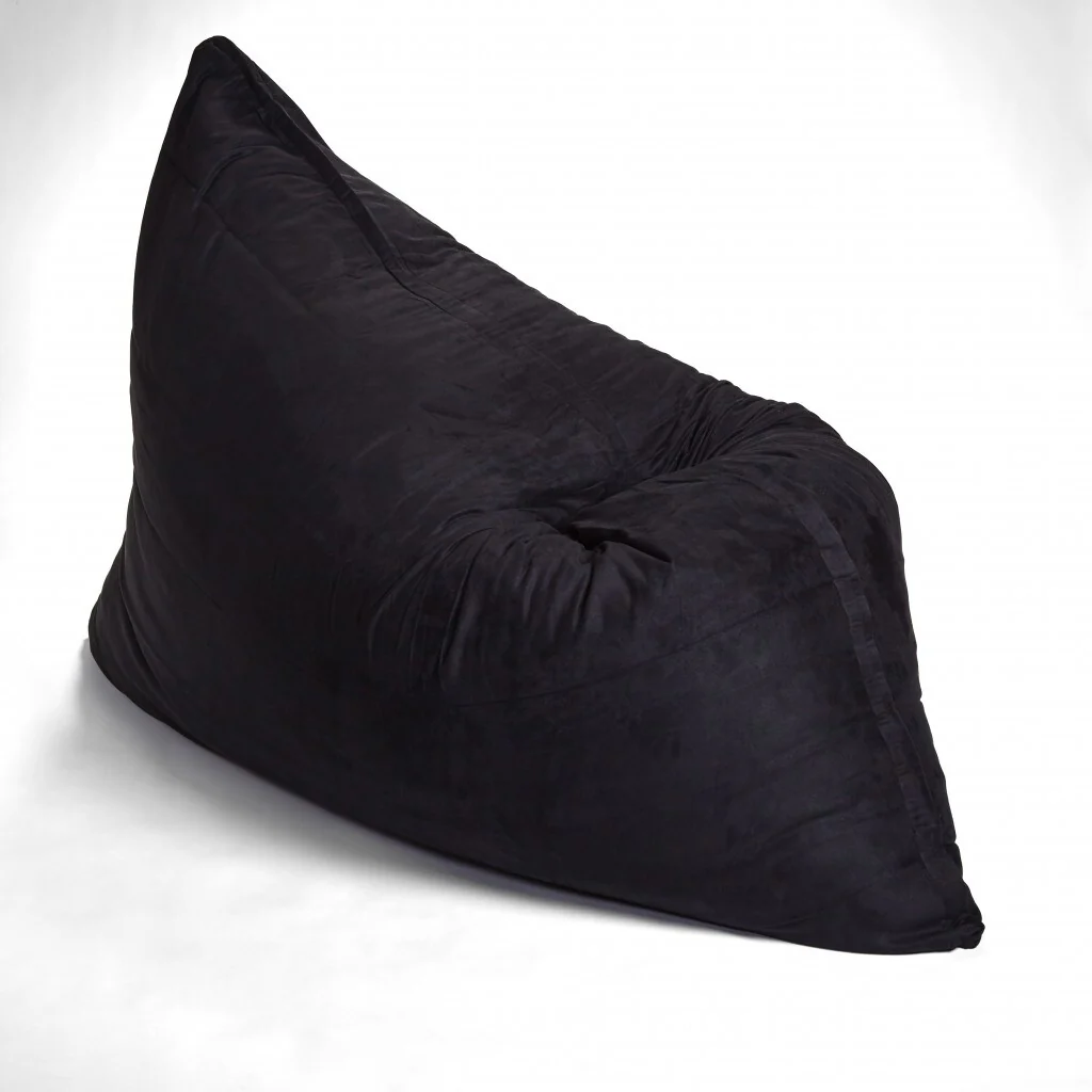 78 x 58 Black Sofa Sack Bean Bag Lounger