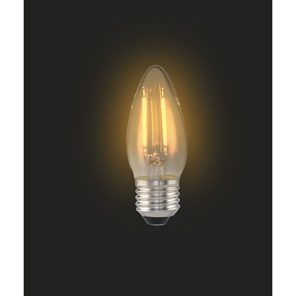 Ampoule LED E27 blanc chaud 4W=40W 470lms classe E