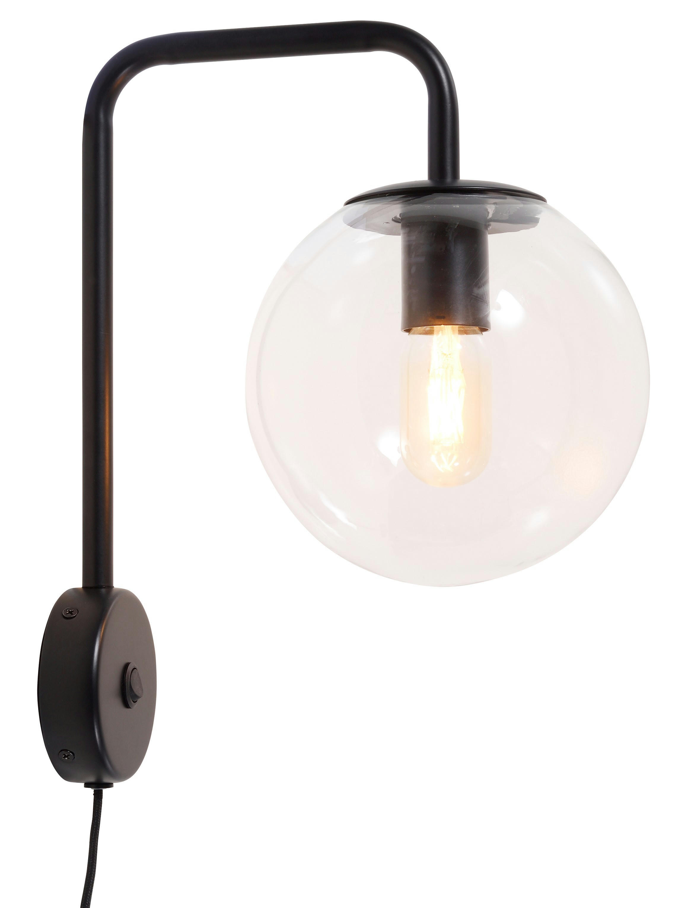 WARSAW - Applique noire H38cm