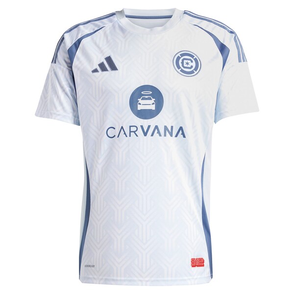 Kellyn Acosta Chicago Fire adidas 2025 The Municipal Kit Replica Player Jersey - Light Blue