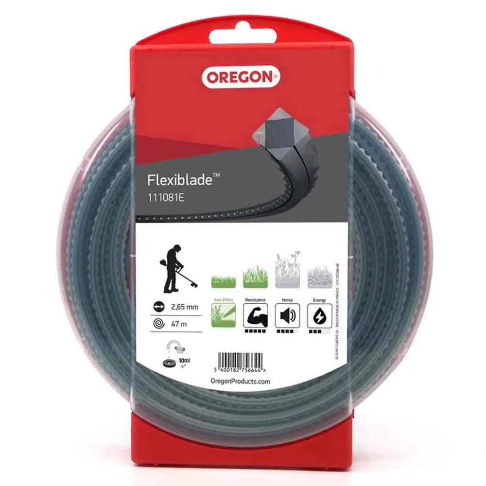 Oregon 111081E Flexiblade 2.65 mm x 47 m Trimmer Line