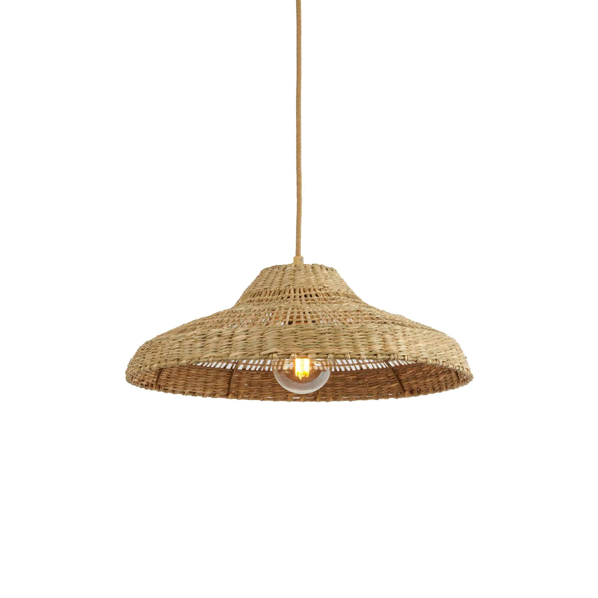 GOOD&MOJO hanglamp Santorini - naturel - Ø60cm