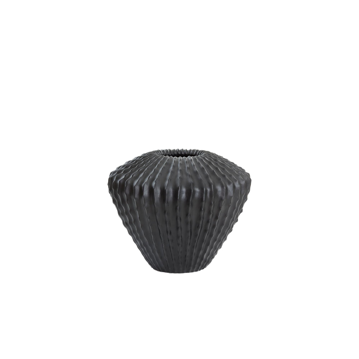 Light & Living vaas Cacti - zwart - Ø55cm