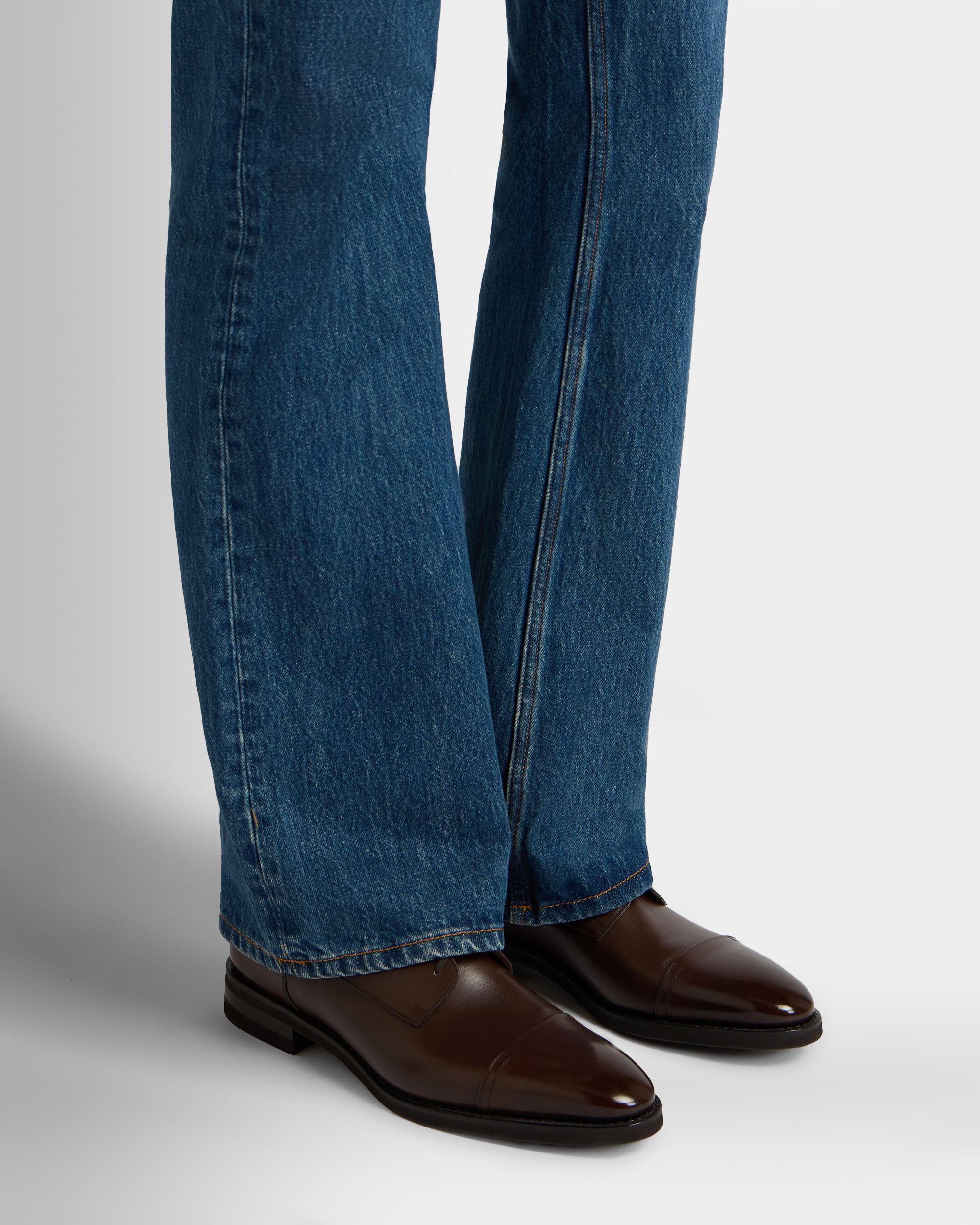 Derby-Schuhe Scribe Un Aus Braunem Leder