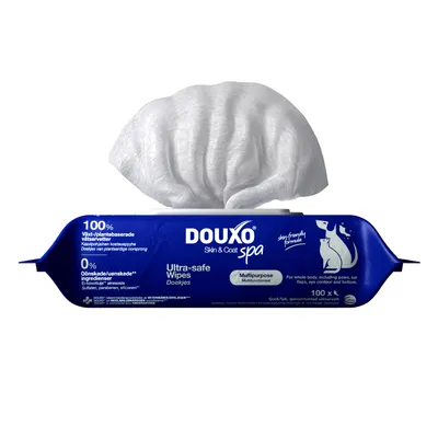DOUXO Spa Skin & Fur Ultra-Safe Care Wipes