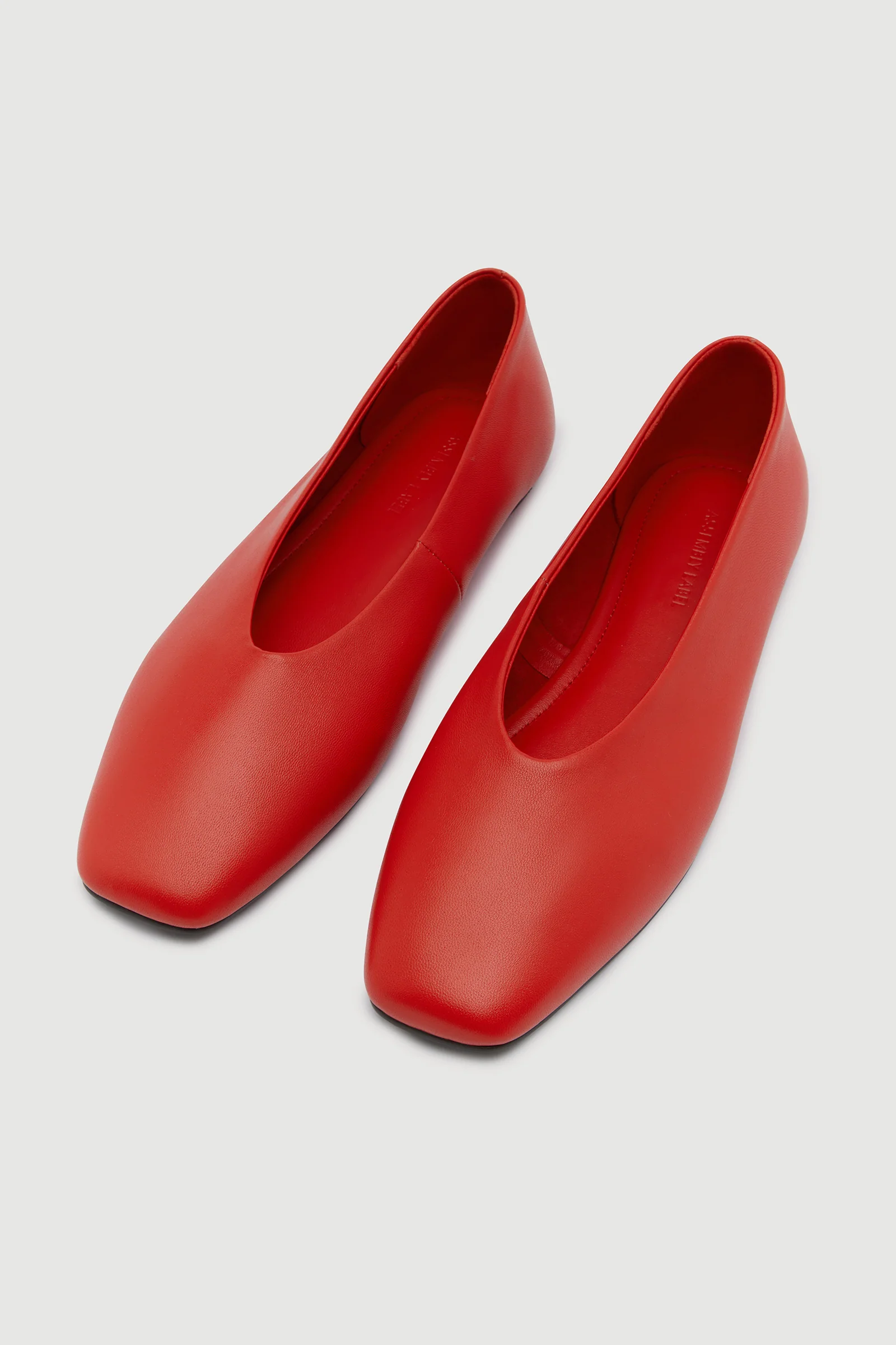 Andrea Leather Ballet Flat