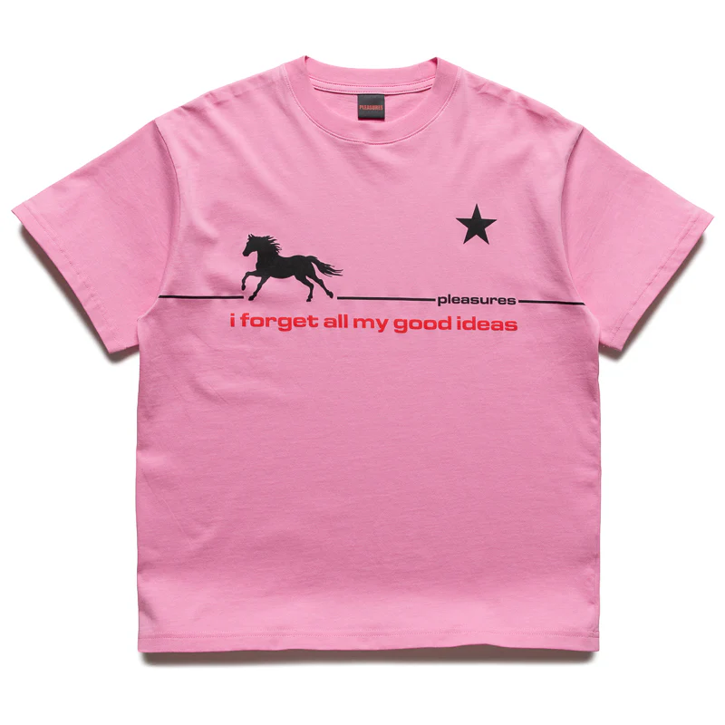 Pleasures Forget Tee - Pink
