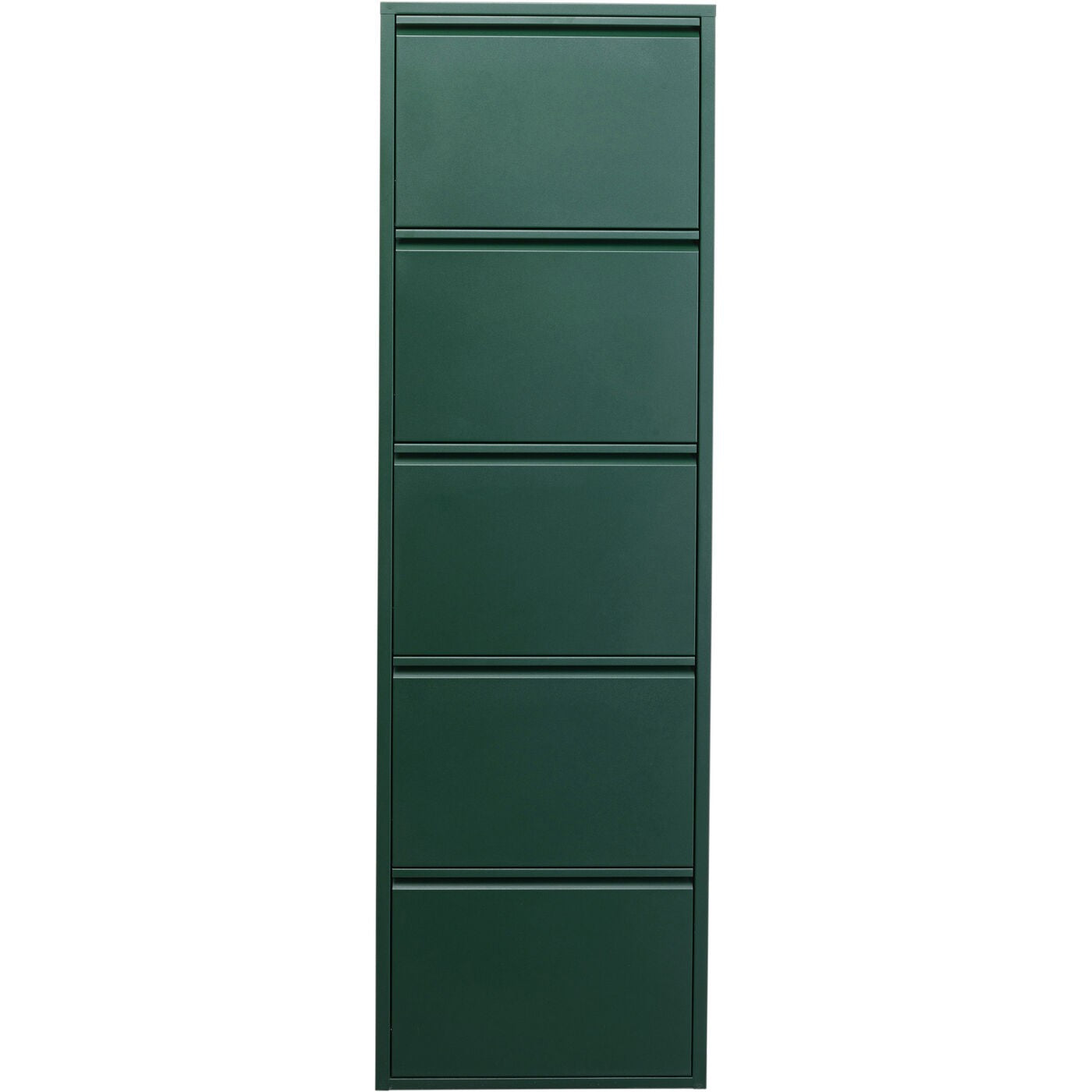 Schoenenkast Caruso groen 5 laden Kare Design