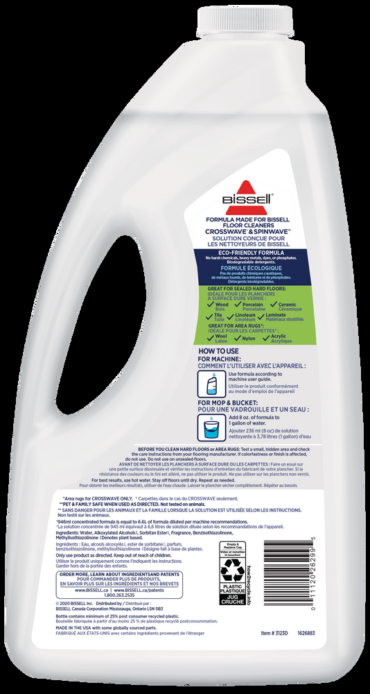 BISSELL Pet Natural Multi-Surface Formula, Citrus, 1.9-L