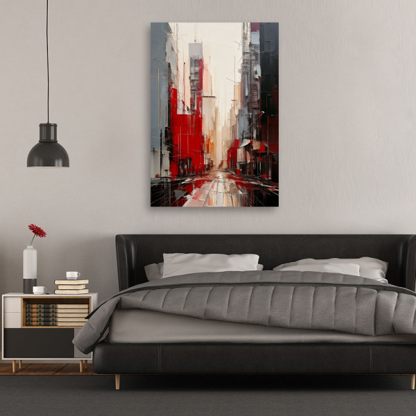 Feeby Obraz na płótnie, Miasto Miejska Architektura 40x60