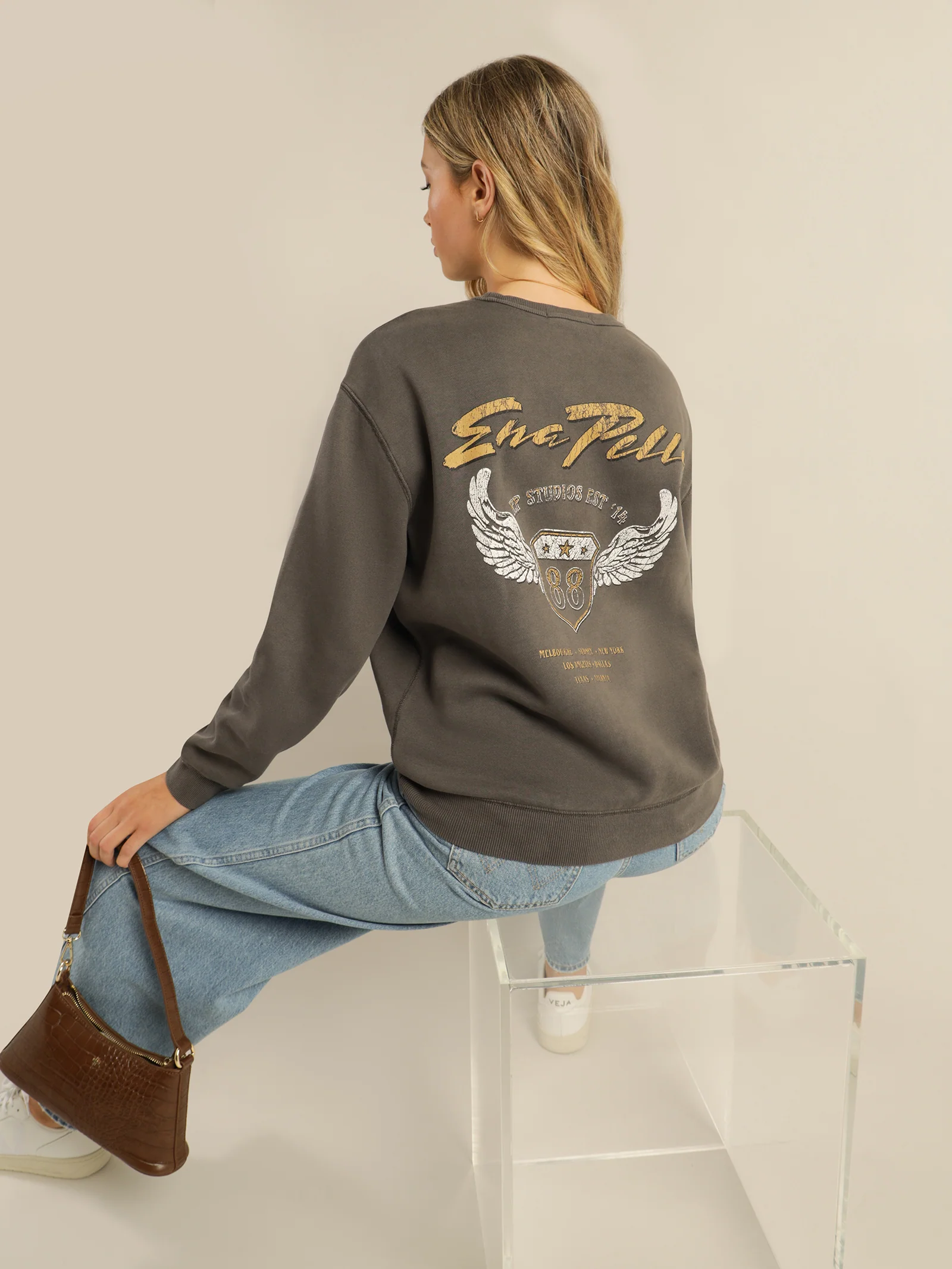 Winged Shield Sweater