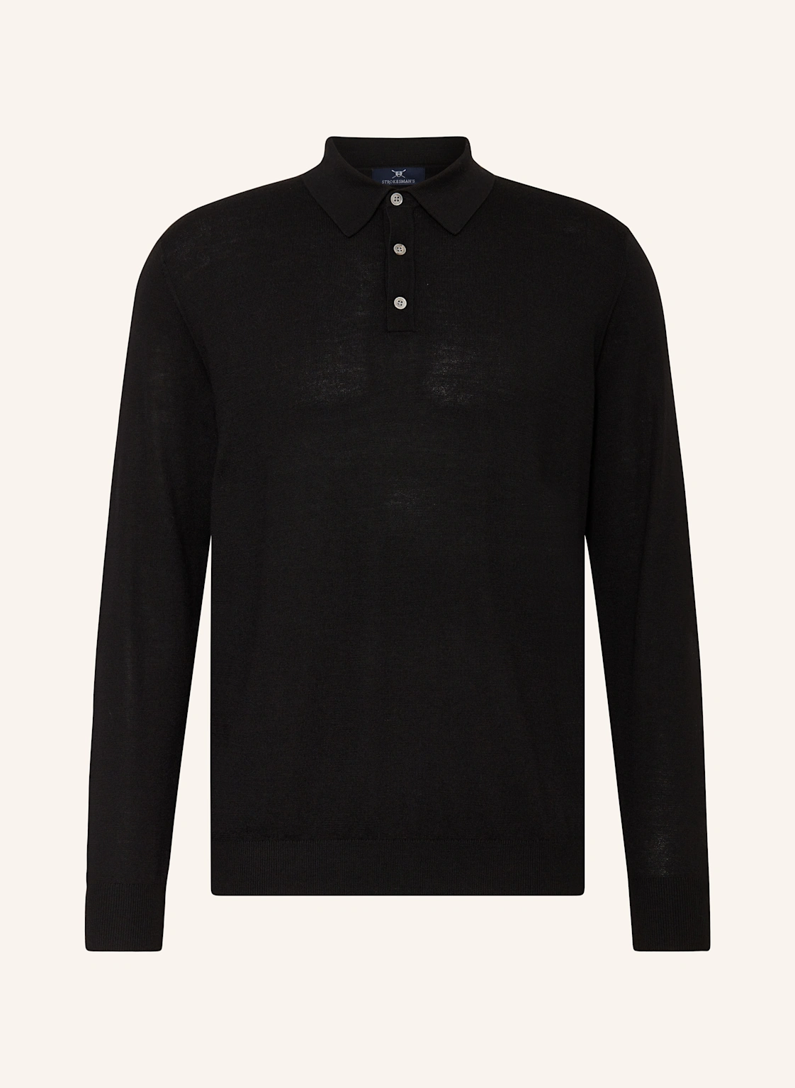 STROKESMAN'S Strick-Poloshirt