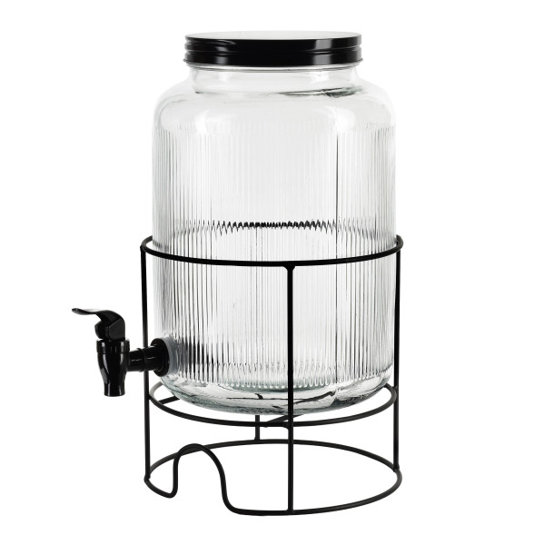 MODERN KITCHEN Szklany słój z kranikiem 5,2L
