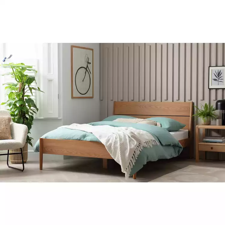 Habitat Scottie Double Bed Frame - Oak