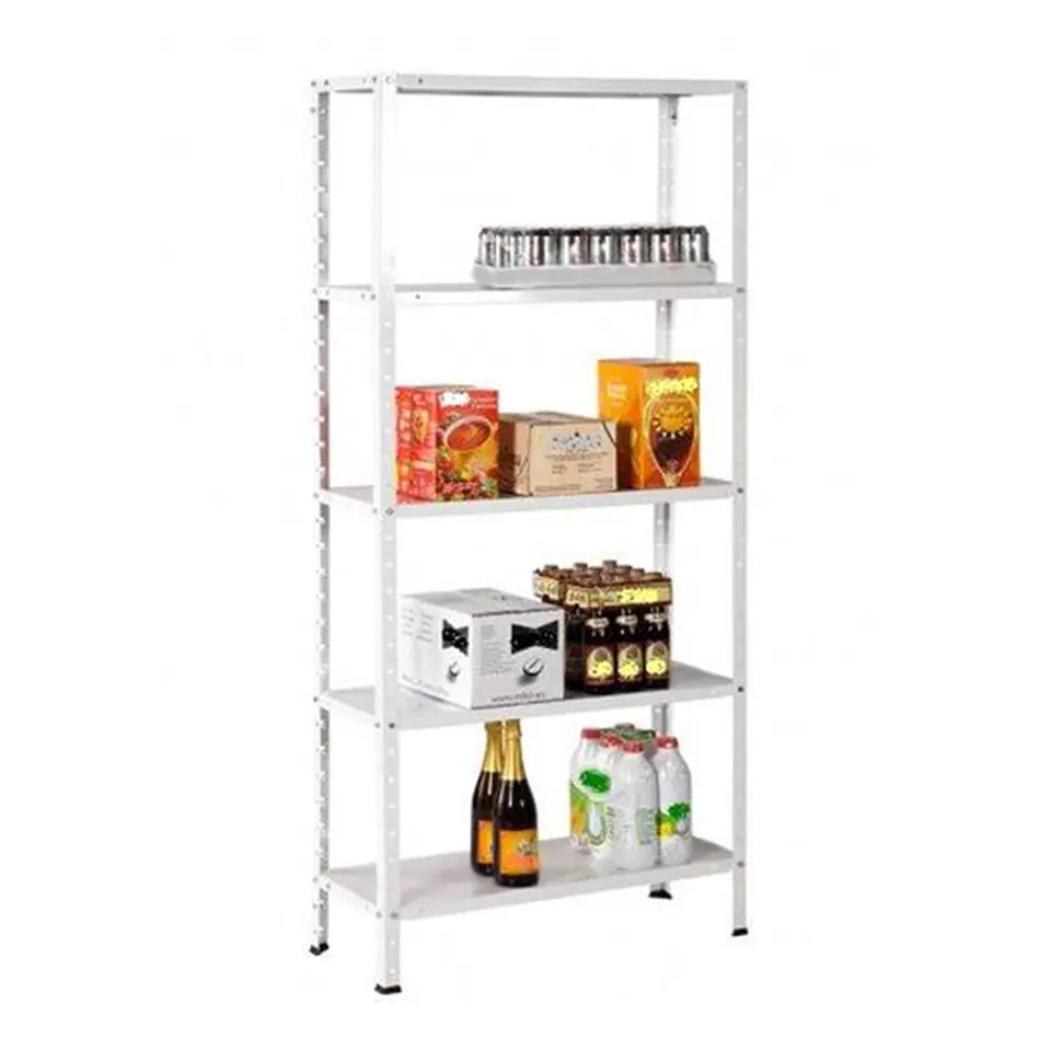 Avasco Stellingkast Metaal - Opbergrek Solid 60 - 170x72,5x30 - wit