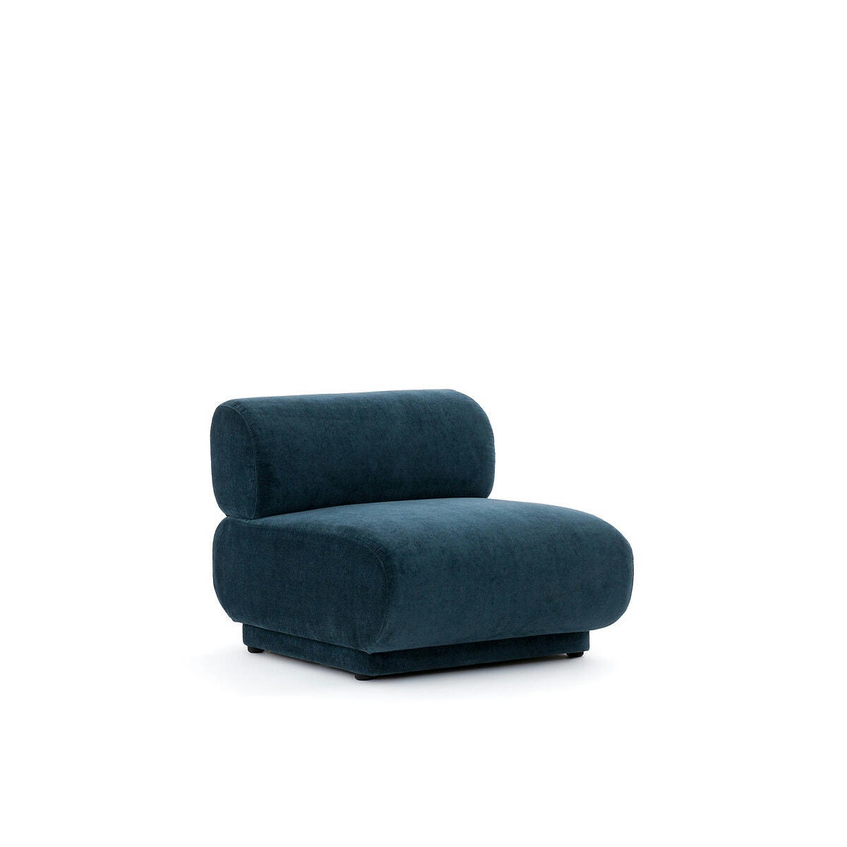 Chauffeuse modulable velours texturé, Teide