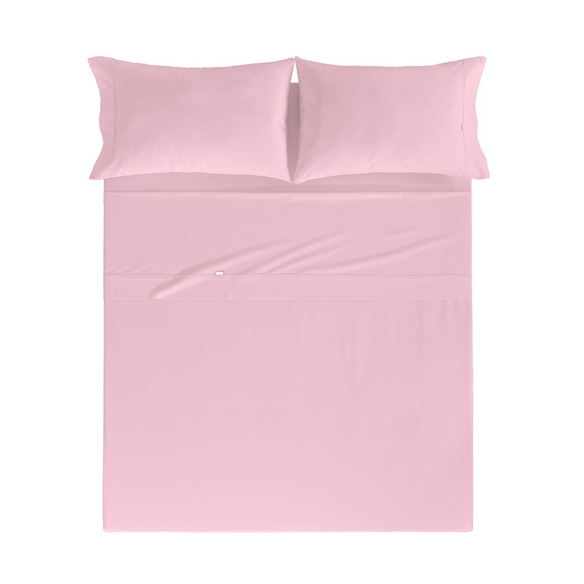 CASUAL DDL - Drap de lit en coton rose 250x280
