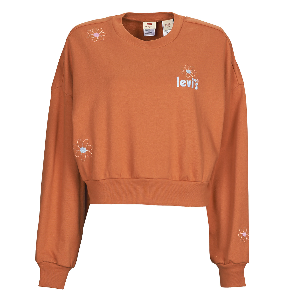 Levi's - GRAPHIC CROP PRISM CREW - Autumn / Leaf