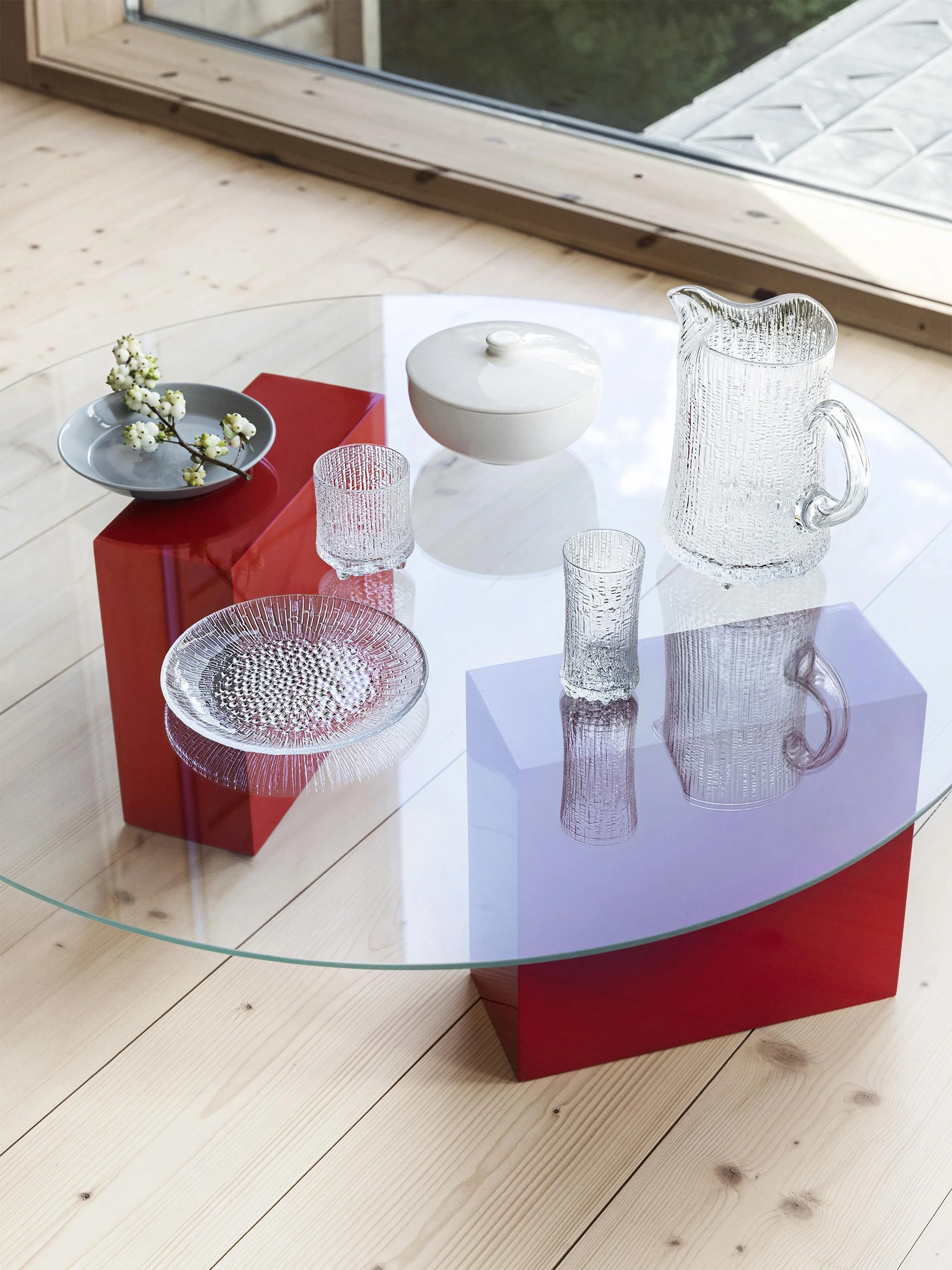 Glas-Speiseteller Ultima Thule
