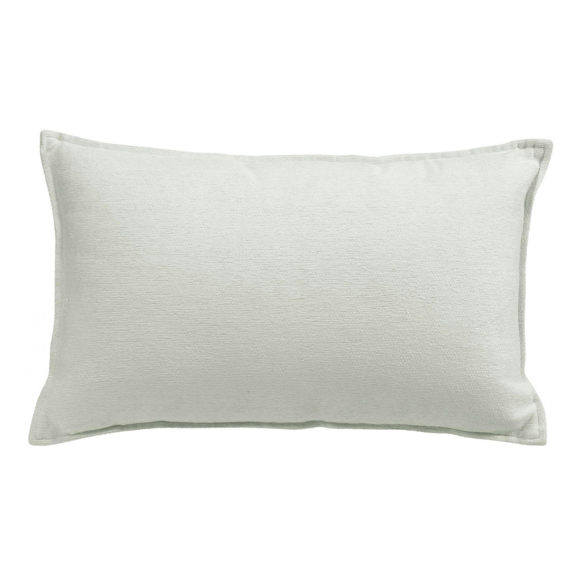 VELOR - Coussin  en coton neige 30 x 50