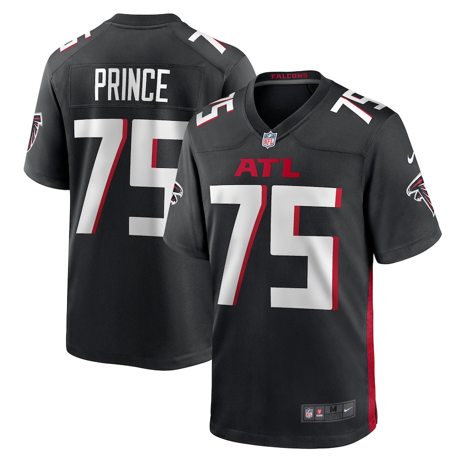 Isaiah Prince Atlanta Falcons Nike Team Game Jersey -  Black