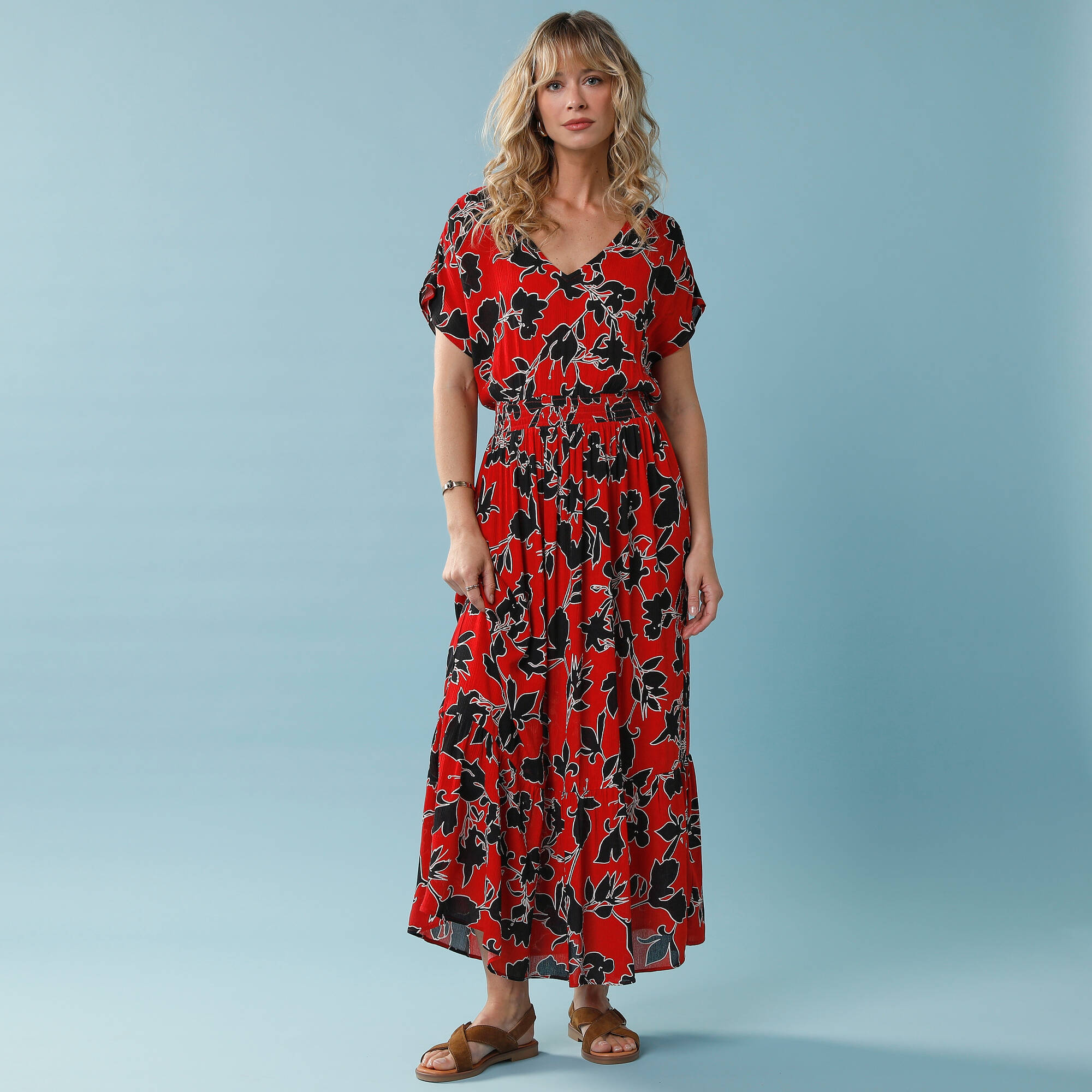 Robe Spécial Petite, motif floral
