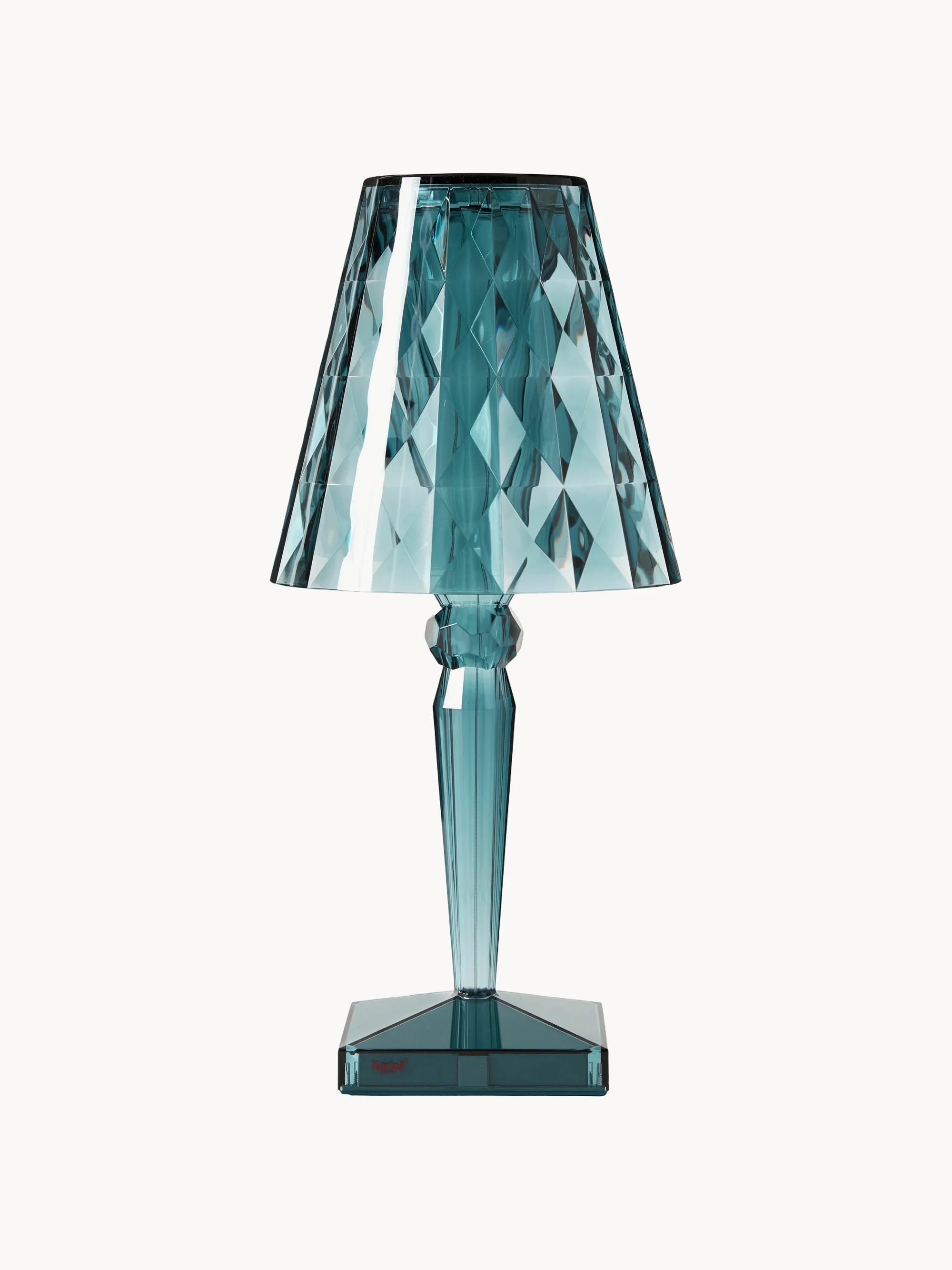 Mobile dimmbare LED-Tischlampe Big Battery, H 37 cm