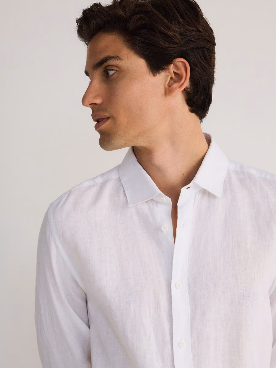 Regular Fit Linen Shirt