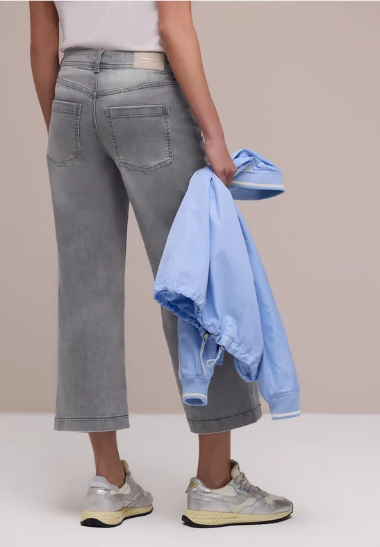 High Waist Wide Leg Jeans im Loose Fit