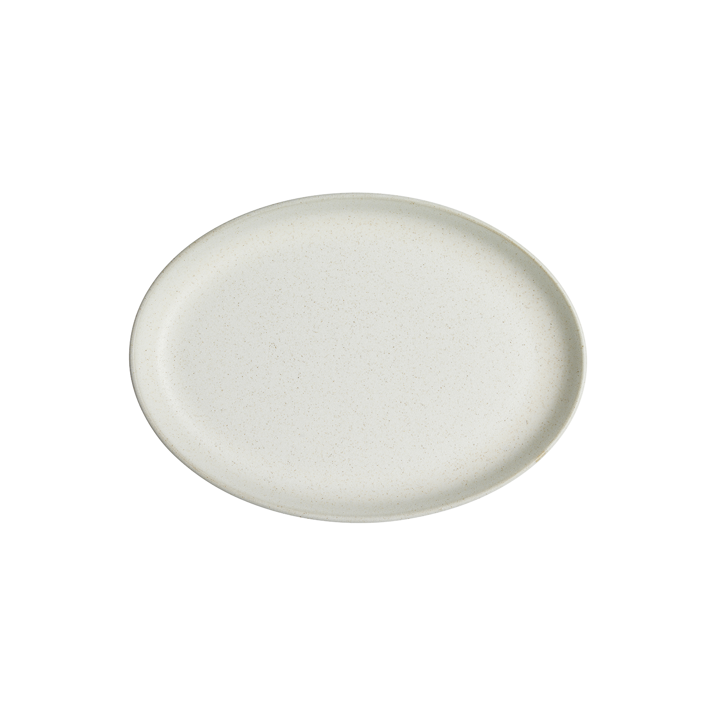 Impression Cream Small Oval Tray