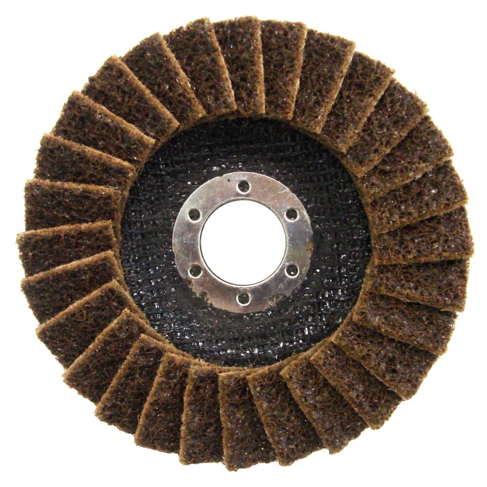 MAXIMUM Non-Woven 4-1/2-in Polishing & Finishing Aluminum Oxide Flap Disc for Metal