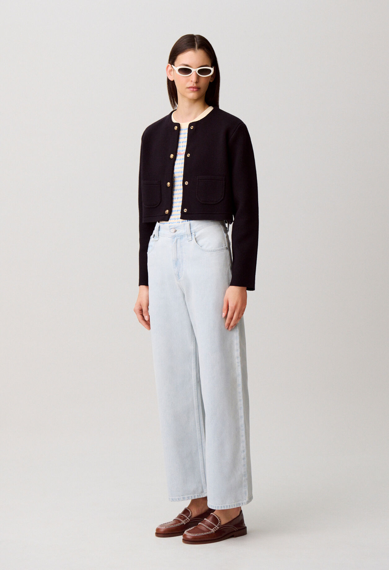 Jean denim délavé