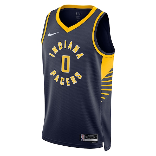 Tyrese Haliburton Indiana Pacers Nike Unisex 2025 NBA Finals Swingman Jersey - Icon Edition - Navy