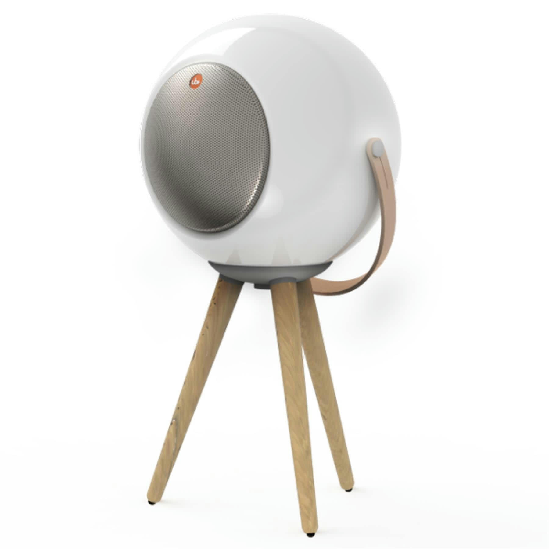 EUPHO E2 - Enceinte sphère bluetooth blanc