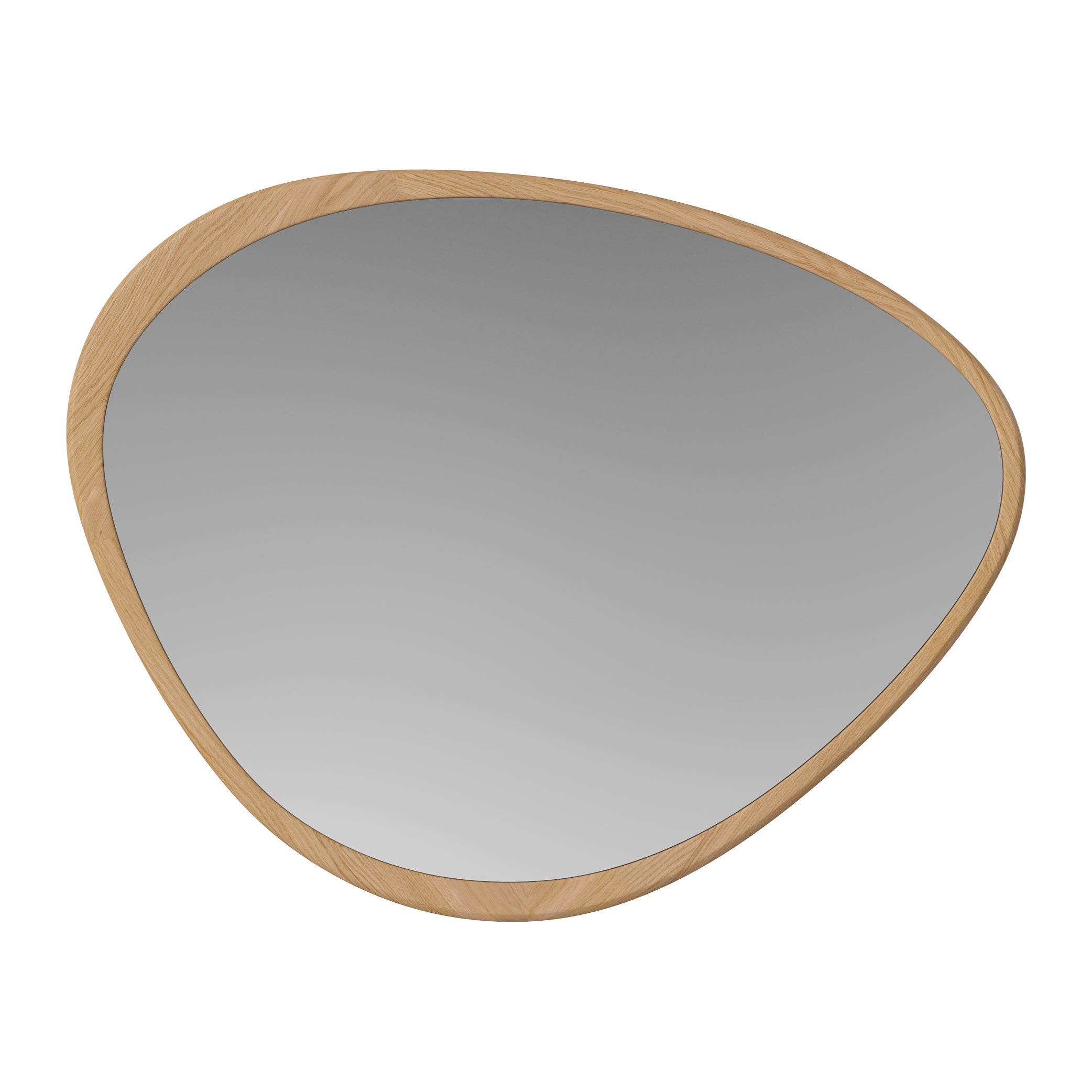 Bolia Elope Spiegel - H 57,5 x B 73,5 cm - White Pigmented Oiled Oak