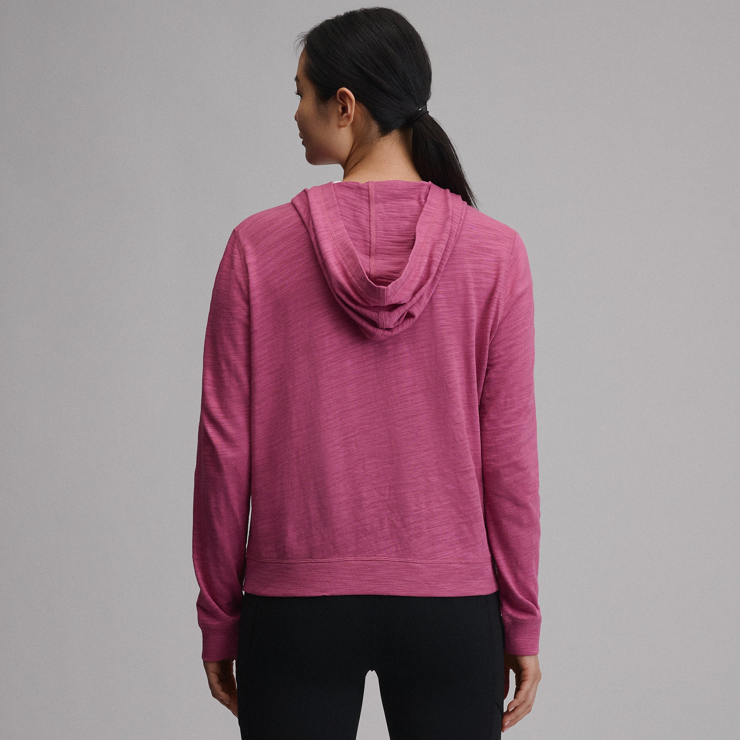 Women's Waverly Cotton Slub Full-Zip Sweatshirt