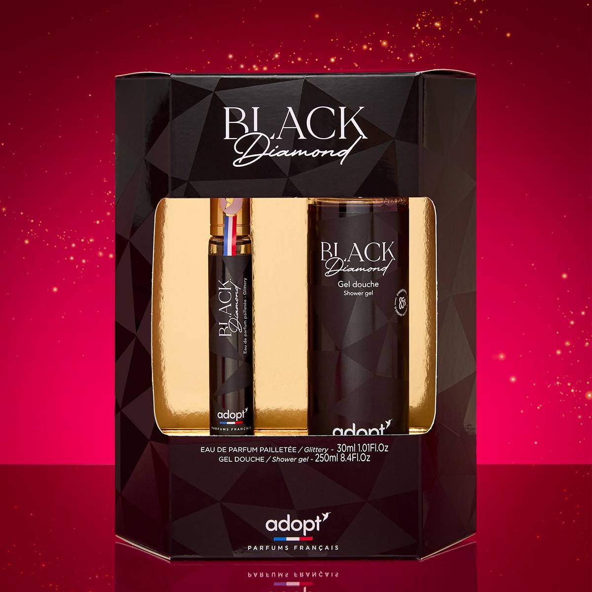 Black DiamondCoffret eau de parfum 30 ml   gel douche 250 ml